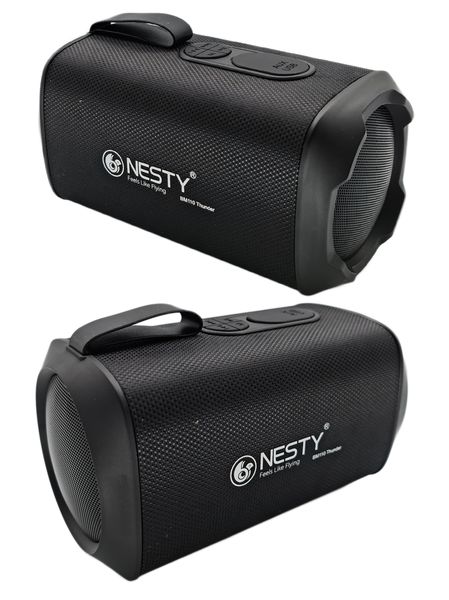 Nesty BM110 Thunder Portable Wireless Bluetooth Speaker- Black