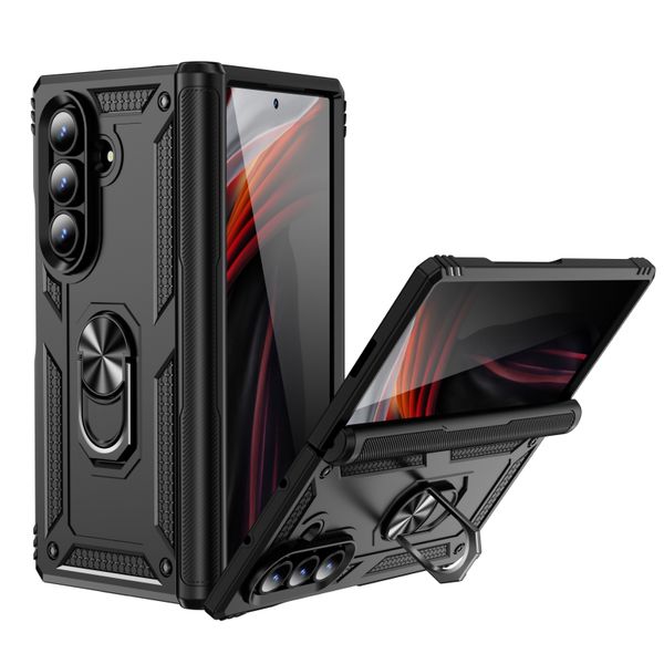 Shockproof Armor Hard Magnetic Stand Cover Compatible With Galaxy Z Flip 7