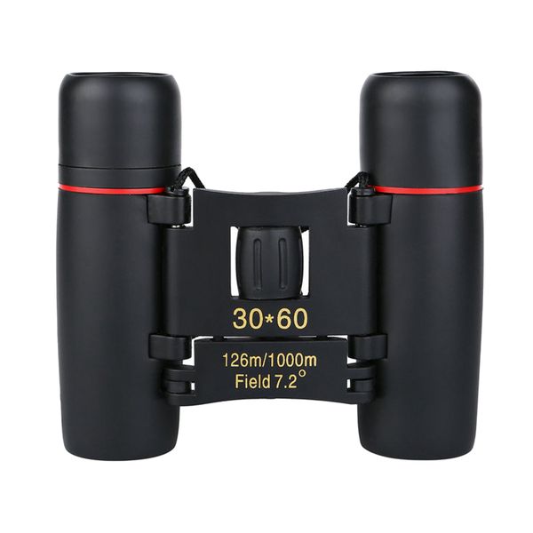 Mini Binoculars 30x60 HD Wide View Low Light Night Vision Orange Red Film