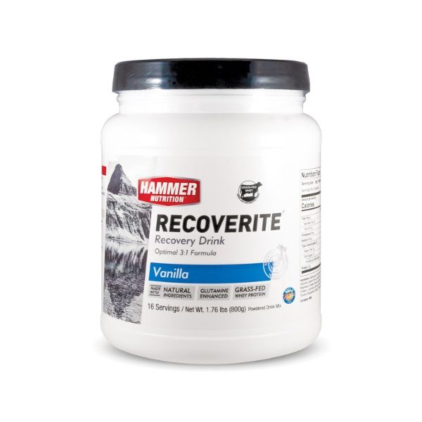 Hammer Nutrition Recoverite Vanilla 16 Serving Tub