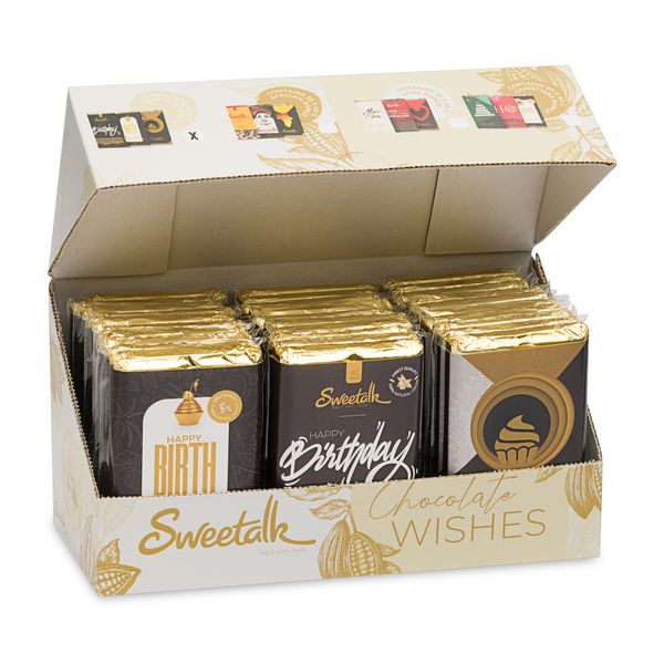 Sweetalk - Chocolate Wishes Birthday x 30