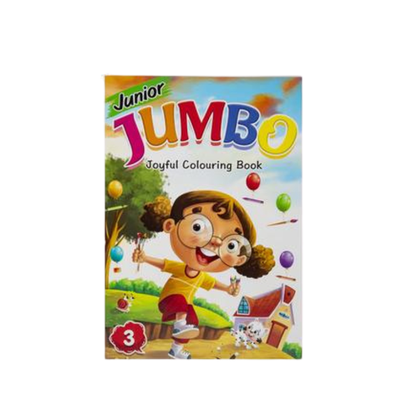 Book colouring joyful 3