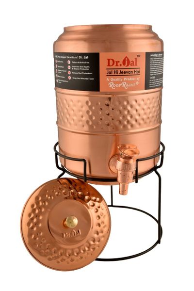 Copper Matka Water Pot 4.8 L