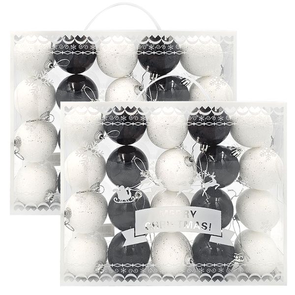 Decorations with Hand-held Gift Package - 40Pcs Christmas Ball
