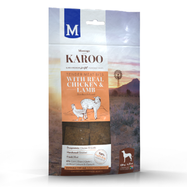 Montego Karoo Meat Bits Chicken &amp; Lamb Dog Treats