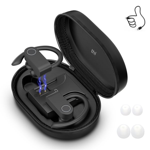 thl Wireless Earbuds, Bluetooth Headphones Sport in-Ear TWS Stereo Headset