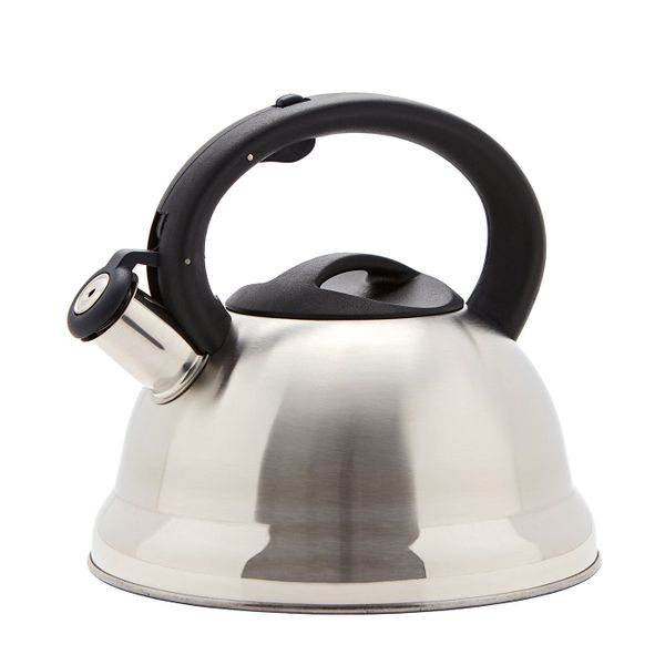 Gretmol 3L Stainless Steel Whistling Kettle - Silver