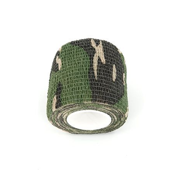 Tactical Self Adhesive Tape (Black &amp; Green Camo)