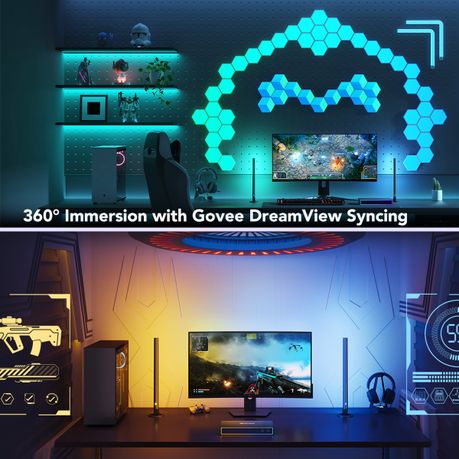 Govee AI Gaming Sync Box with Gaming Light Bars & Smart LED Light Strips, Shop Today. Get it Tomorrow!
