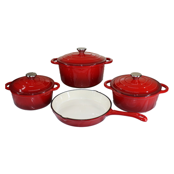 7pcs Household Cast Iron Cookware Set L7001007