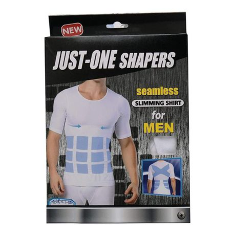 Just-ONE Shapers Seamless Slimming Shirt for Men