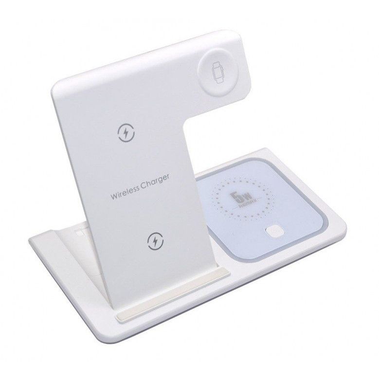 3 in 1 foldable magnetic wireless charging station
