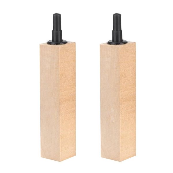 Pack of 2 Natural Wooden Air Bubble Stone Diffuser for Aquarium