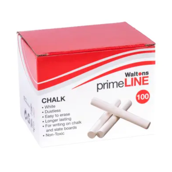 PrimeLine - Chalk White Pack of 100 x 2