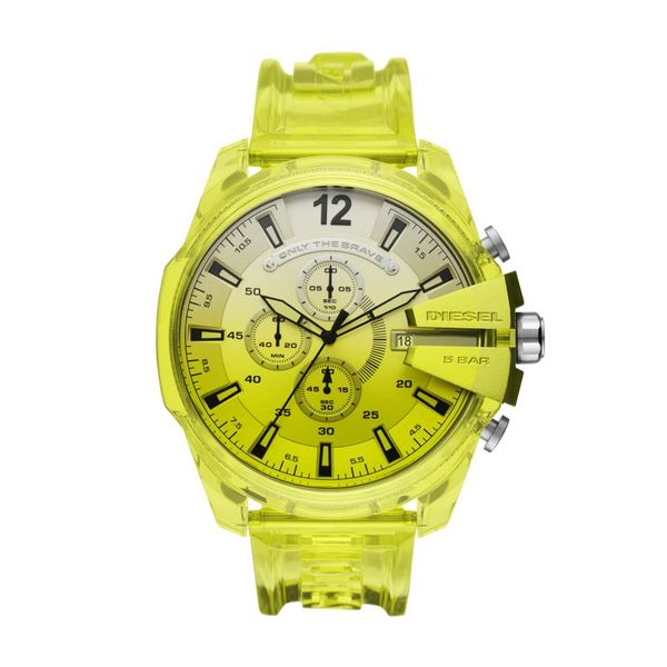 Diesel Mega Chief Men Yellownylon Watch-DZ4532