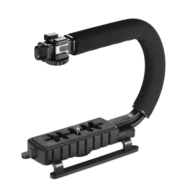 U-Shaped Portable Hand Held Camera and Video Grip ZU01