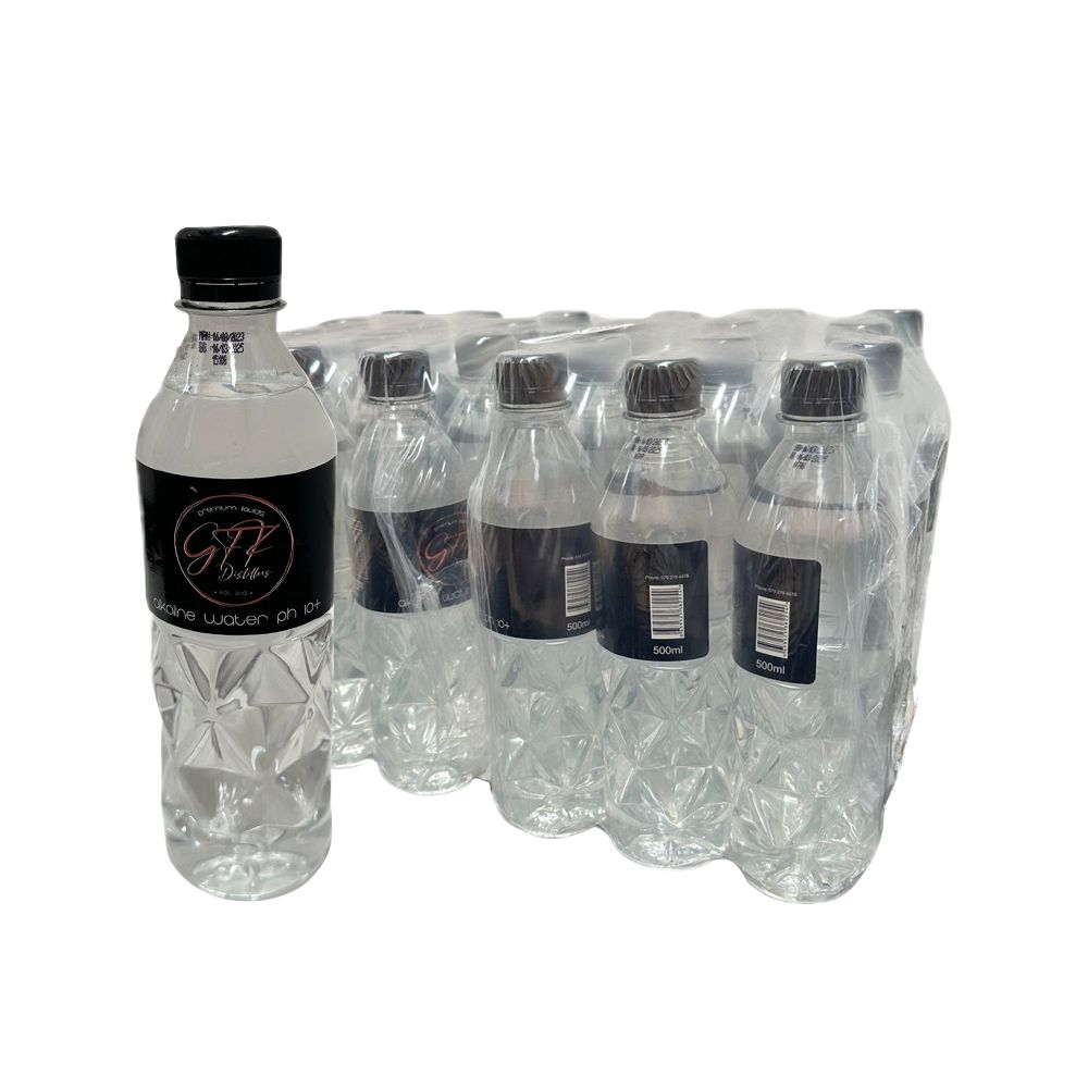 GFK Distillers Designer Alkaline Water PH10 Plus Bulk Pack 24 x 500ml