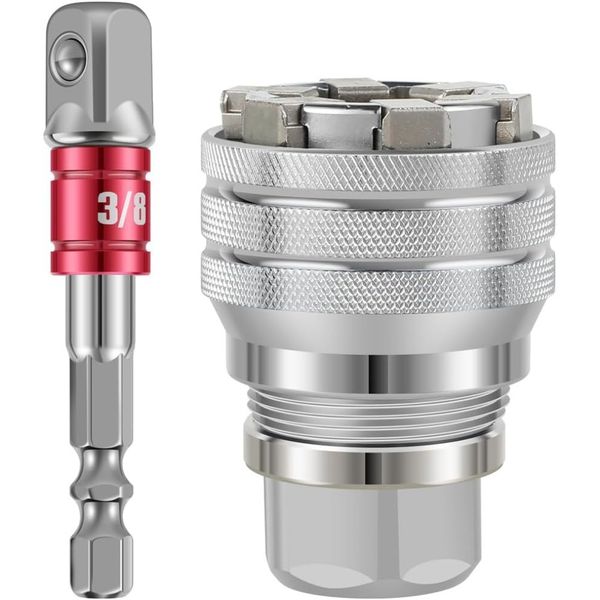 UniversalSocket Wrench Tool Adjustable Chrome Vanadium Steel Mechanics Home