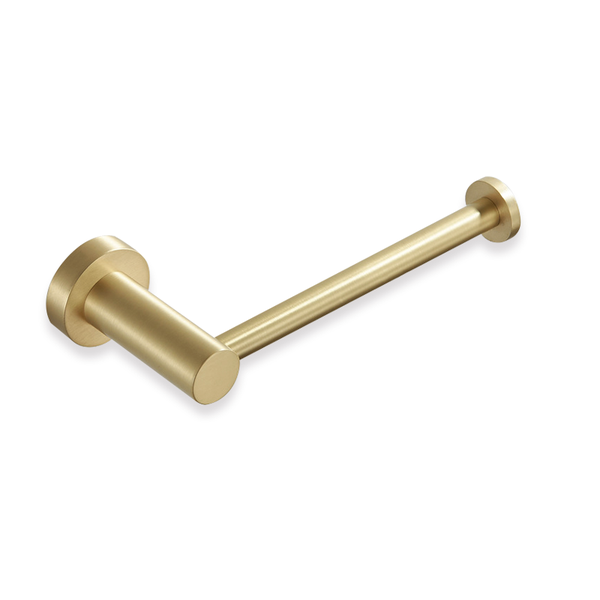 Trendy Taps Premium Quality Wall Mounted / Brushed Gold Toilet Roll Holder
