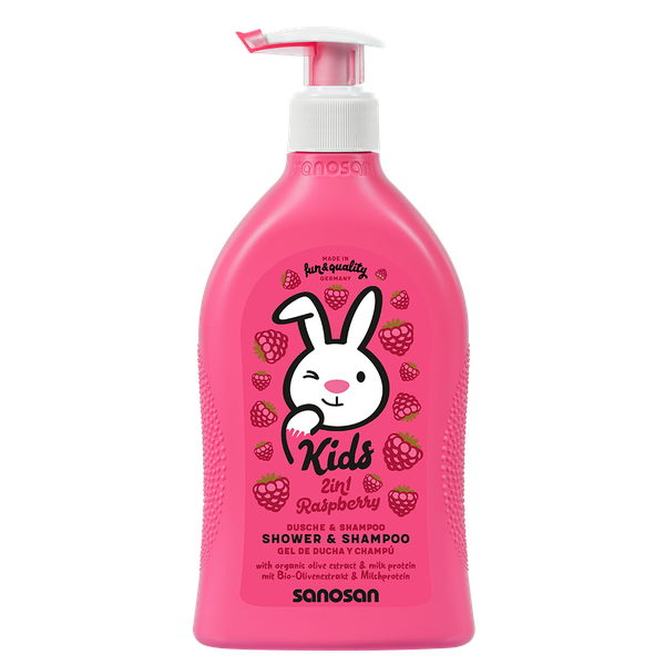Sanosan Kids Shower and Shampoo Strawberry 400 ml