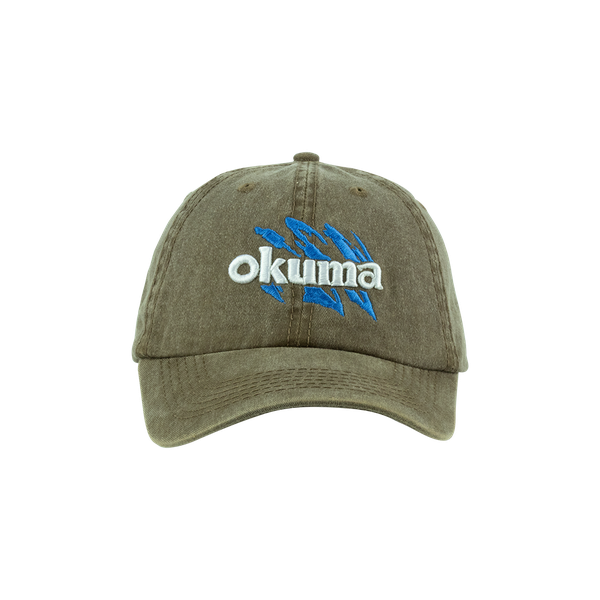 Okuma - Stonewash Fishing Cap - Chocolate