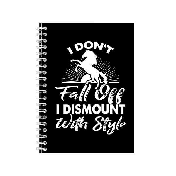 Horse Notebook Equestarian Gift Idea Writing Book Notepad Pad 31