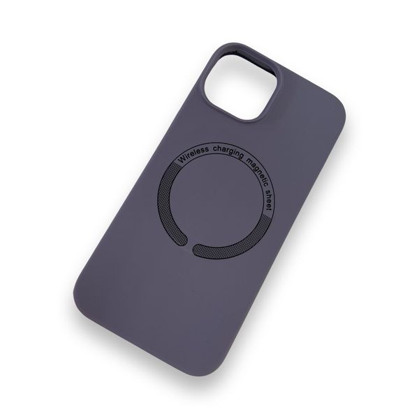 Silicone Magnetic Case for iPhone 14/14 pro/14 pro max lilac