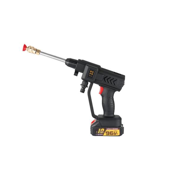 96V Multifunction Rechargeable High Pressure Washer Adjustable 3 in1 Nozzle