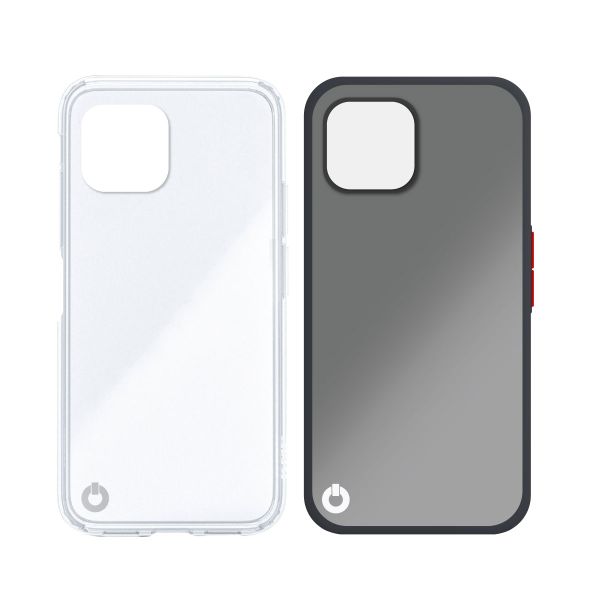 Toni Twin Prism/Merge Case - Clear/ Smokey Black for Apple iPhone 13 Mini