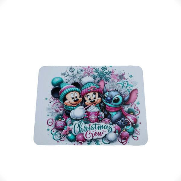 Micky Mouse Christmas Blue ND-Mouse Pad
