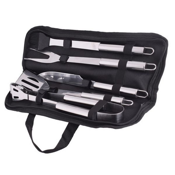 5 Piece Stainless Steel Braai Set