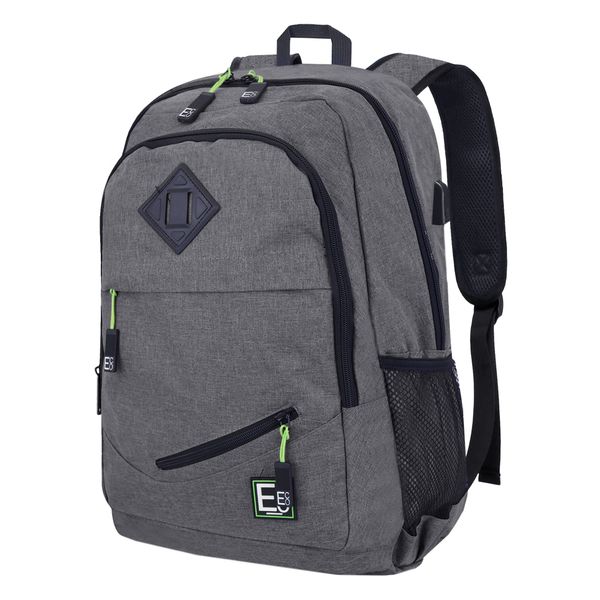 Backpack with USB Laptop and Phone Charging Port