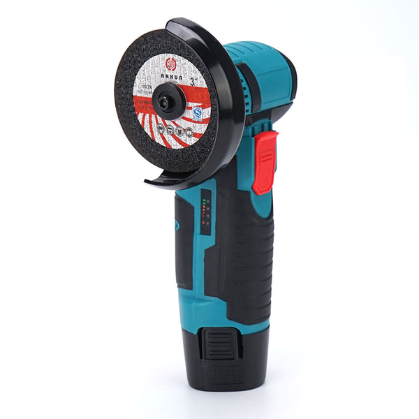 Lithium-Ion Cordless Mini Electric Grinder &amp; Polisher with 2 Batteries
