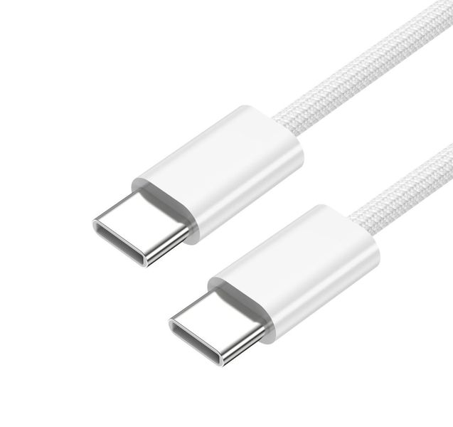 60W Braided USB-C to USB-C Charger Cable