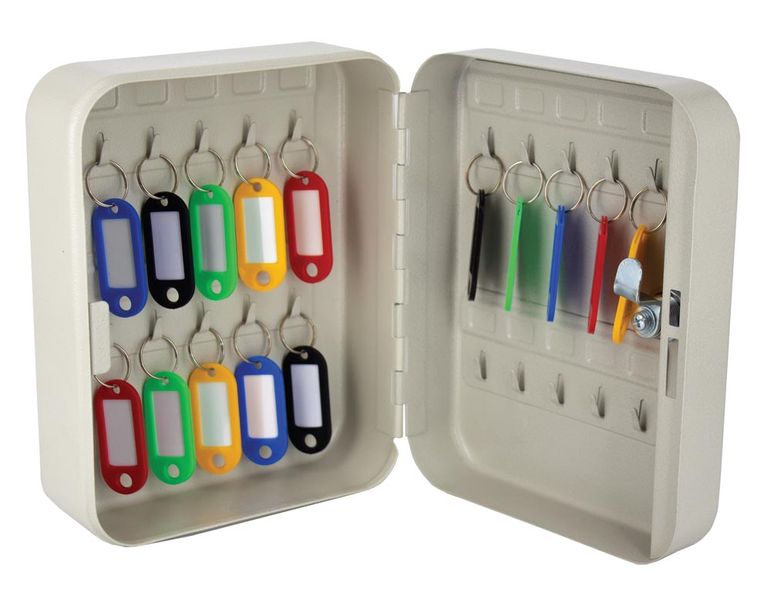 Treeline Beige Key Cabinet - 20 Keys