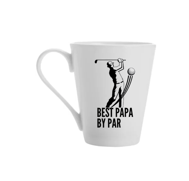 Best Papa By Par - Father's Day Gift - Single Coffee Mug