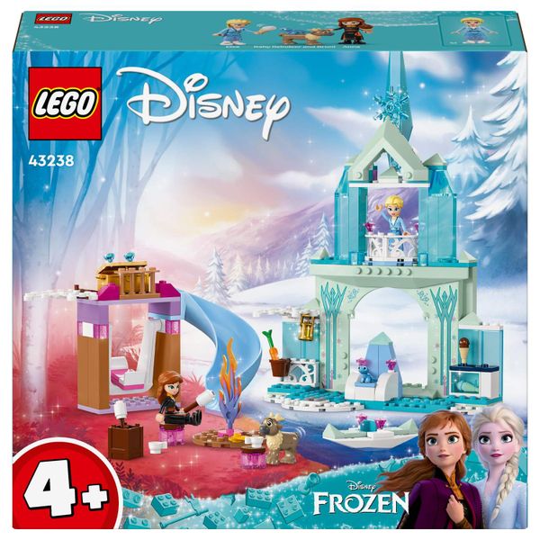 LEGO® Disney Princess™ Elsa's Frozen Castle 43238 Building Toy Set - 163 Pieces