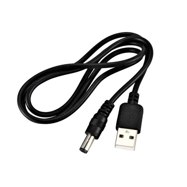 1-Meter Length For Flexibility USB To DC Cable 5.5mm x 2.1mm