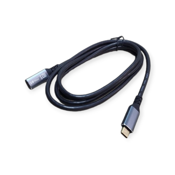 1.5M USB Type C Male-Female Extension Cable 10Gbps Support Video 4K 60HZ