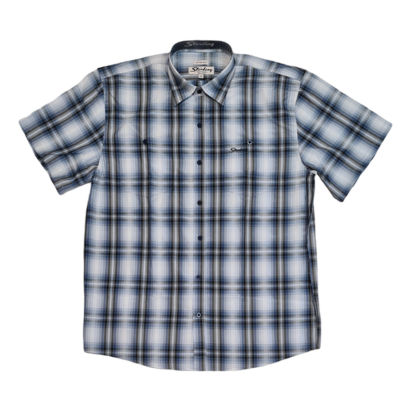 Sterling Check Shirt Blue/White/Black image