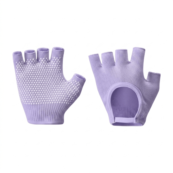 Non-Slip Half Finger Yoga Gloves