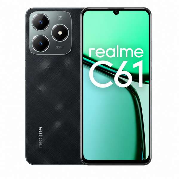Certified Pre-Owned Realme C61 256GB Dual SIM Dark Green