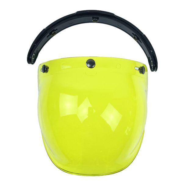Biltwell 3-Snap Bubble Wind Visor for Gringo&amp;Bonanza Motorcycle Helmet B