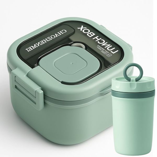 Bento Lunch Box, Multi-Compartment for Work, School, Meal Prep &amp; Travel