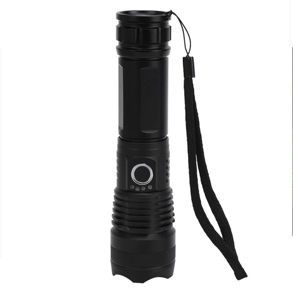 USB Rechargeable Aluminum Alloy LED Flashlight- Q-5108