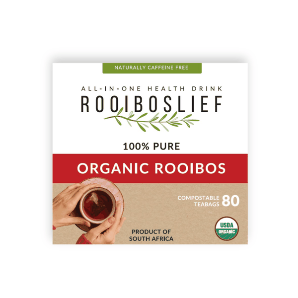 Rooiboslief - Organic Rooibos Tea 80's (2pack)