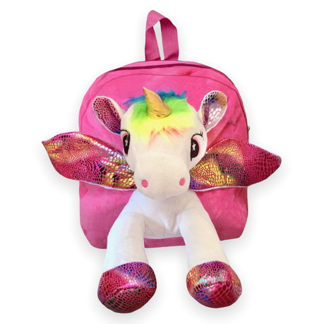 Unicorn hotsell plush backpack