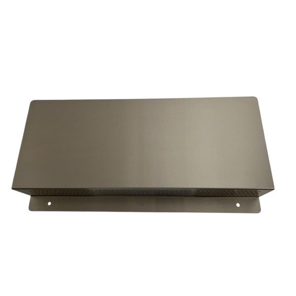 Silver Stainless steel Wall Mount Compartment Shower Rack