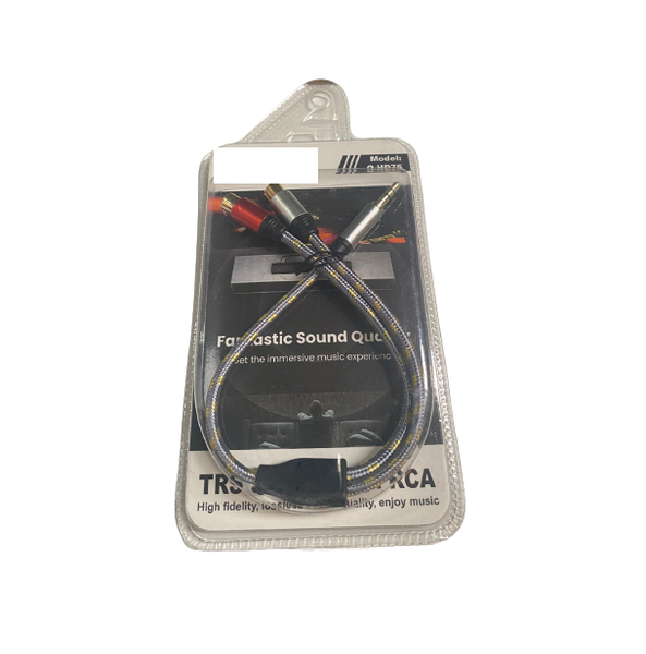 TRS 3.5mm to 2 RCA
