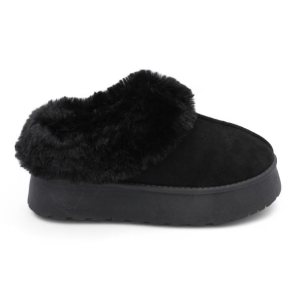 TTP Women's Cosy Ankle Boots with Faux Fur Lining HT302